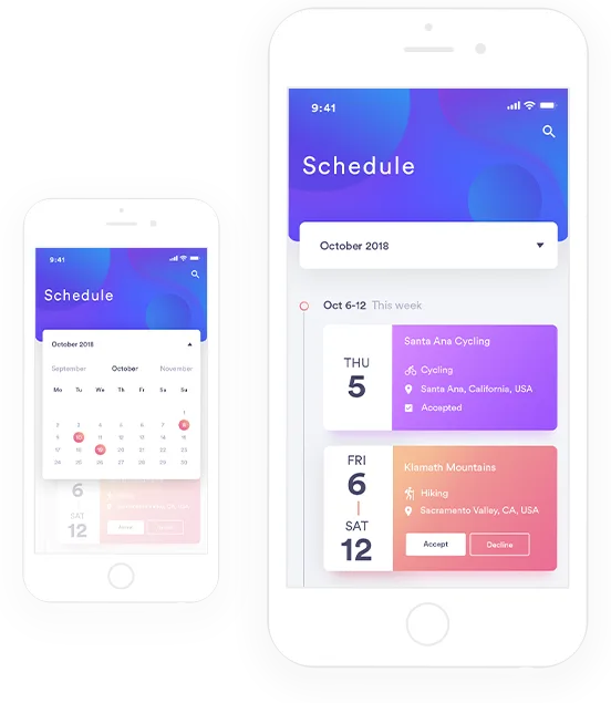 The mobile app template for business - ng28longrui
